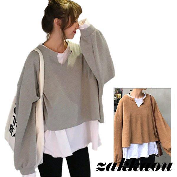 商品詳細：カラー：/ブラウン/グレーサイズ：/M/L/XL/2XL【商品説明】ドットスカーフがセットになった万能アイテム◎さらっとした柔らかい生地感で着心地も良い１着です。シンプルなのにメインにもなる